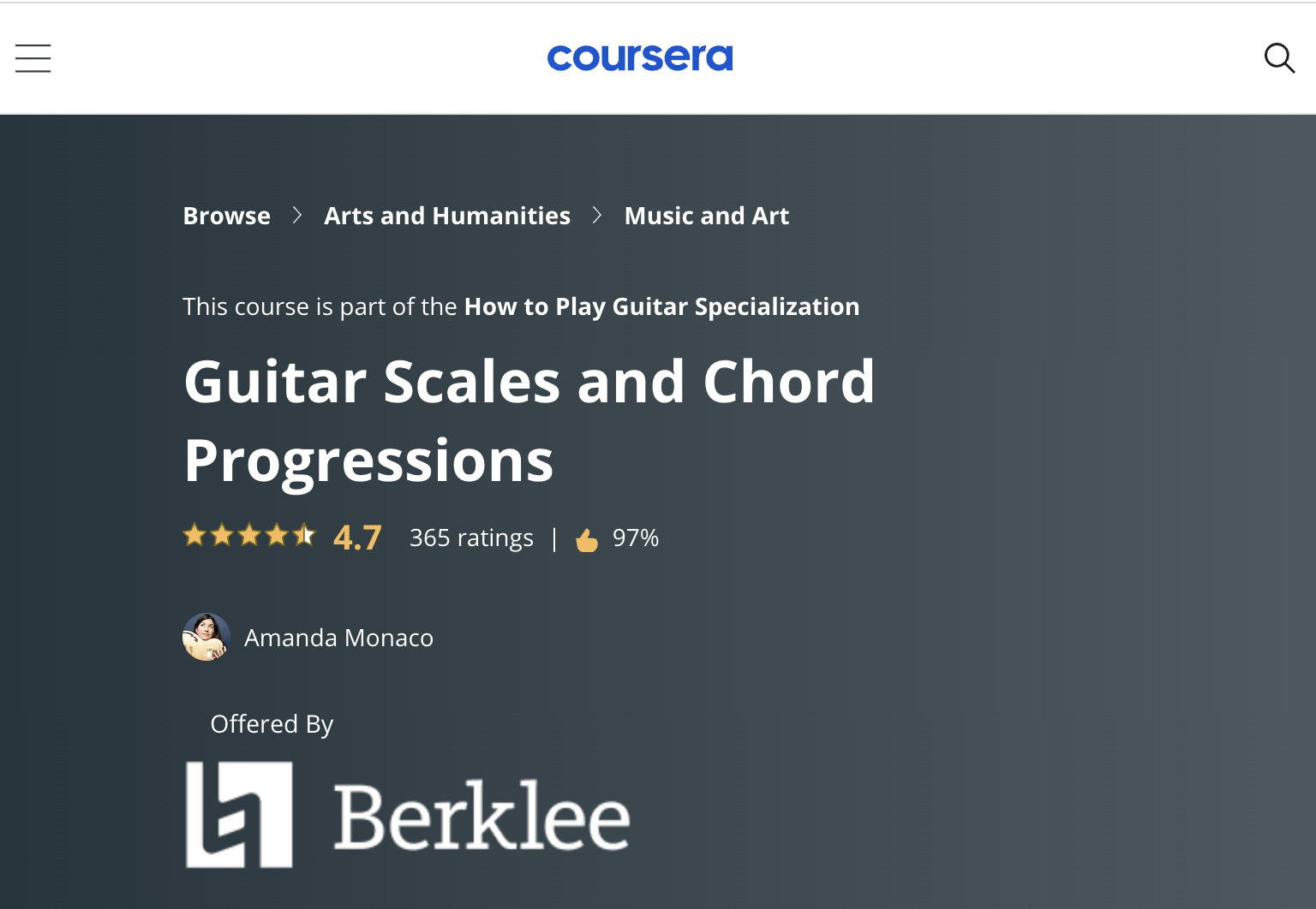 Guitar Scales and Chord Progressions