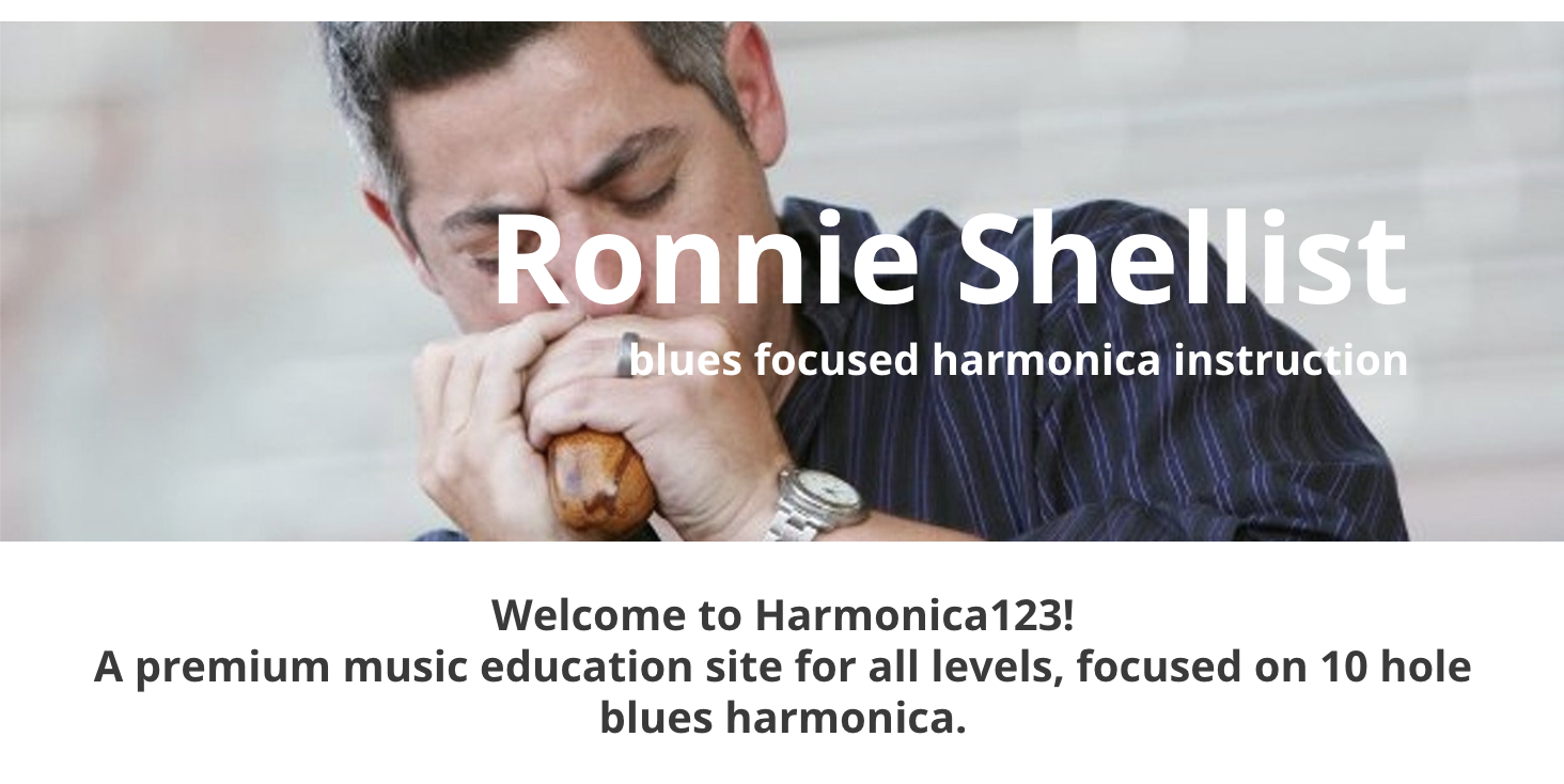 Harmonica 123 - Ronnie Shellist