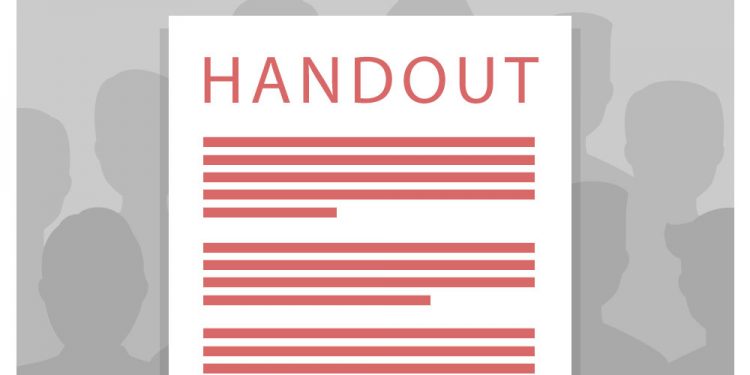 Handouts Are Not the Answer