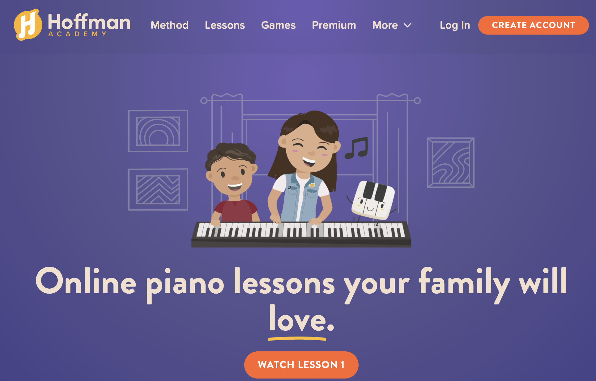 Hoffman Academy Piano Sessions