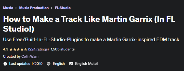How To Make A Track Like Martin Garrix