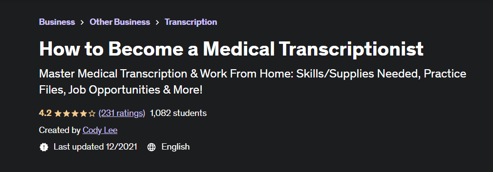 Best 10 Transcription Courses Online To Improve Your Skills The   How To Become A Medical Transcriptionist  