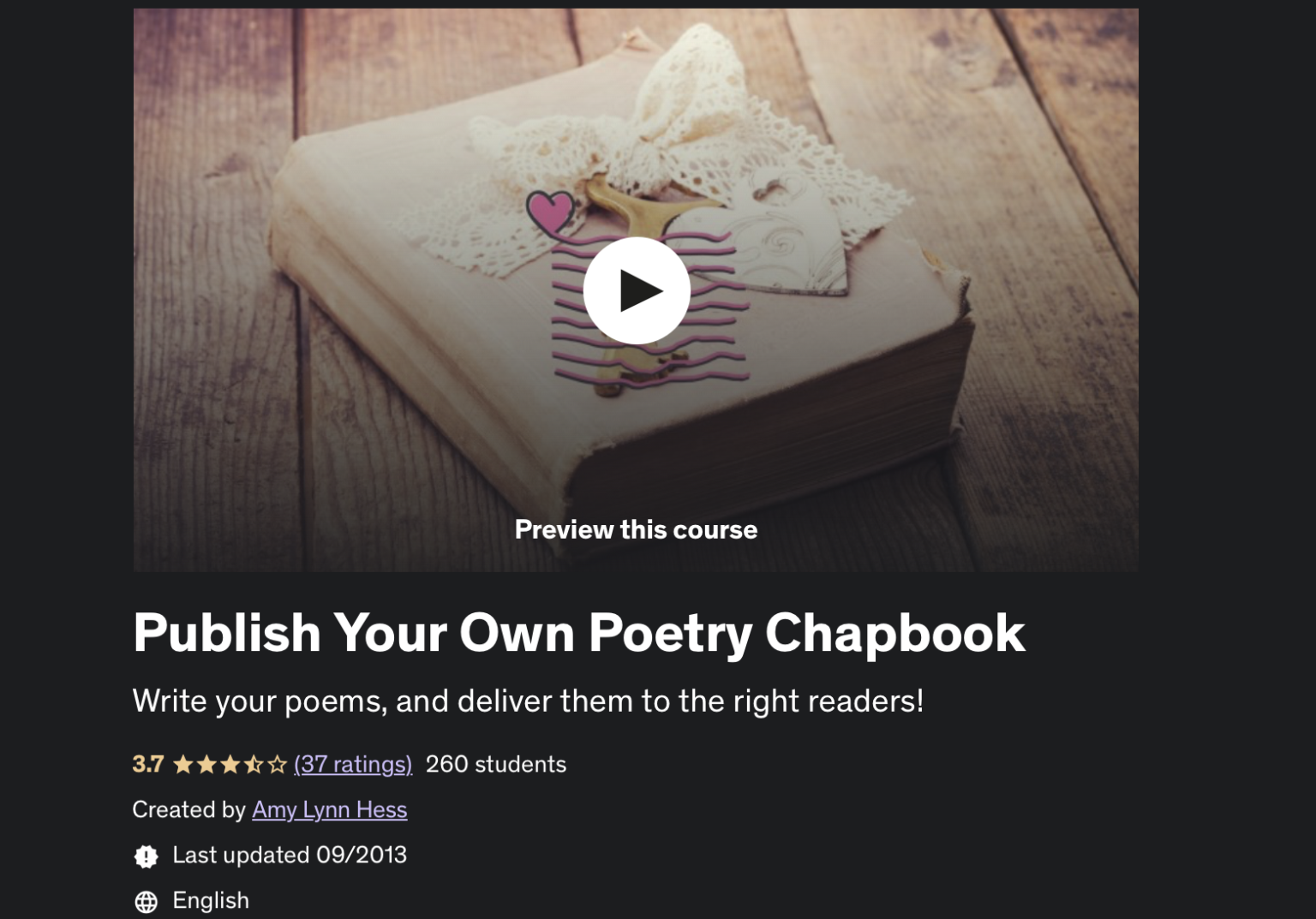 Unveil Your Inner Poet Discover the Top 12 Free Poetry Classes Online