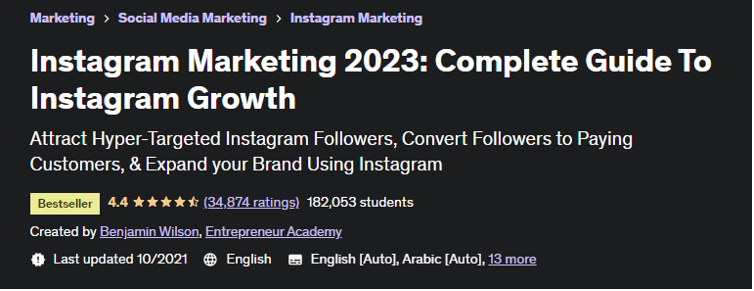 Instagram Marketing 2023 Complete Guide To Instagram Growth