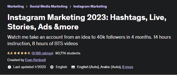 Instagram Marketing 2023 Hashtags, Live, Stories, Ads, and more