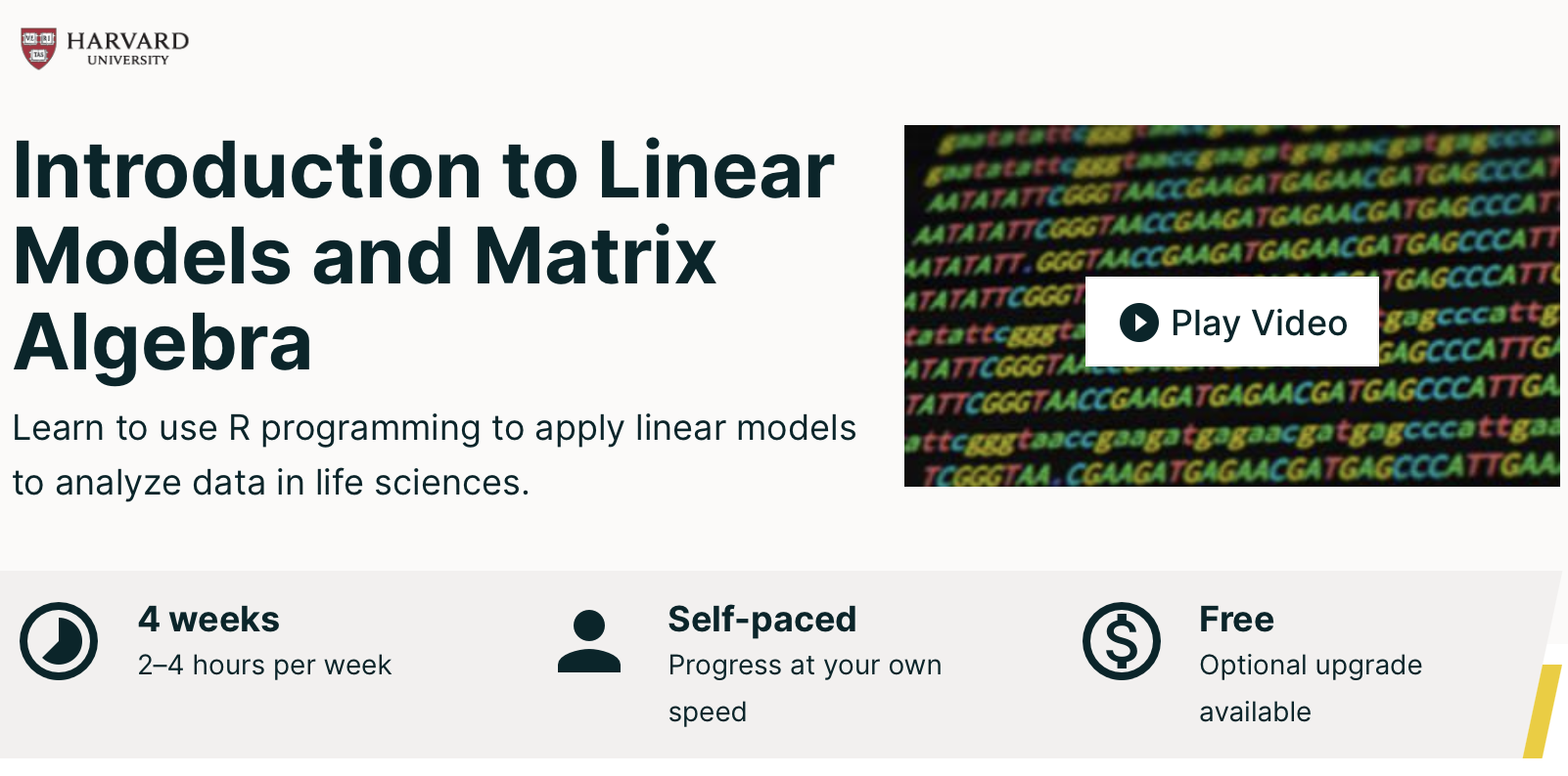 Edx Linear Algebra