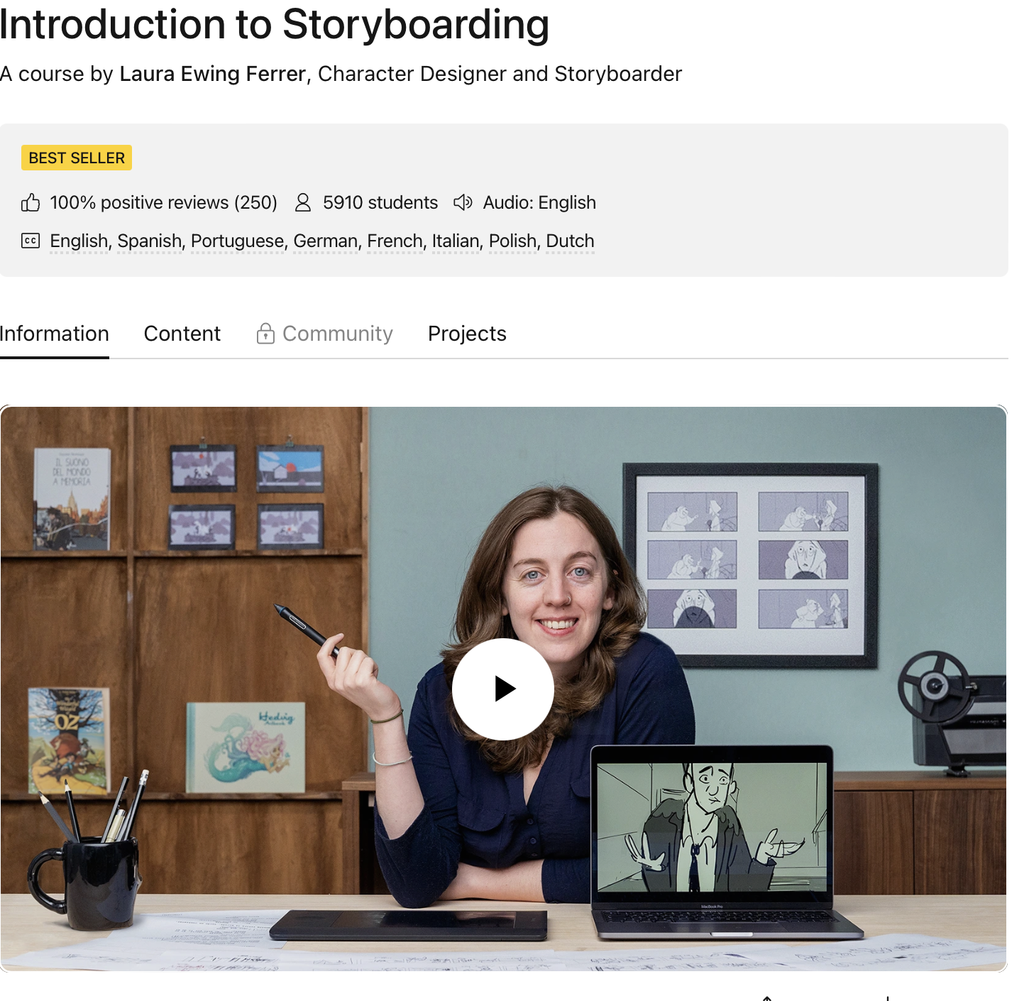 Introduction of Storyboarding