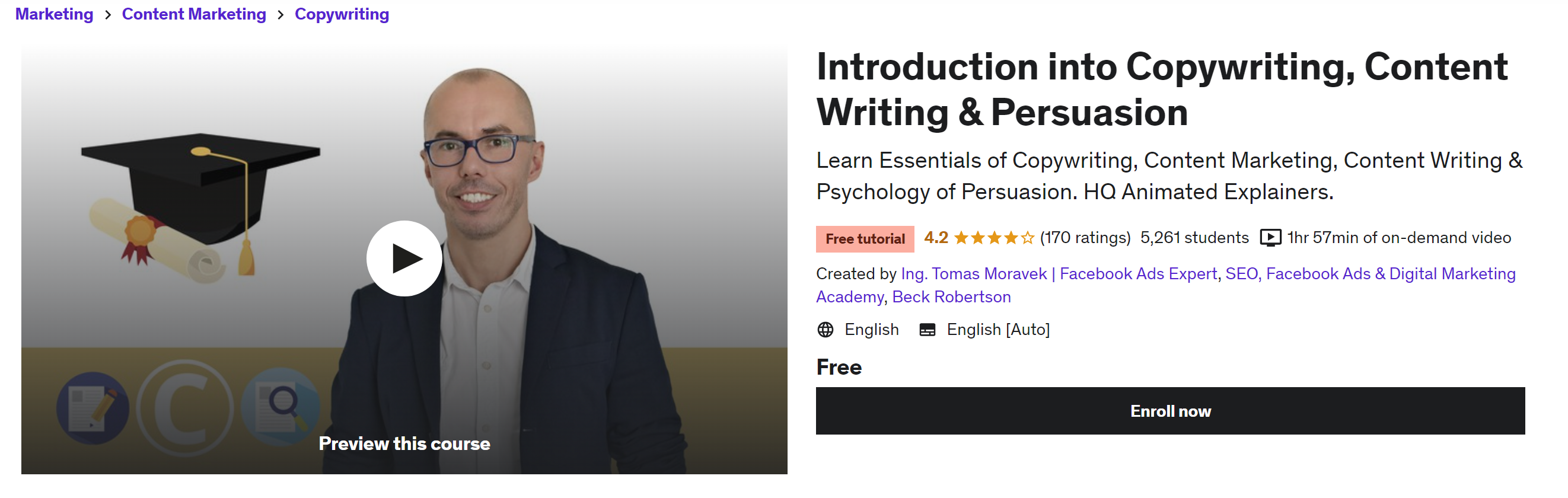Introduction to Copywriting, Content Writing & Persuasion