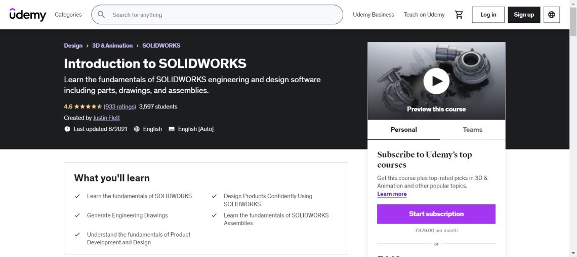 12 Best Online SolidWorks Courses to Master 3D Design - The Fordham Ram