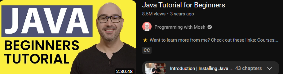 Java Tutorial for Beginners