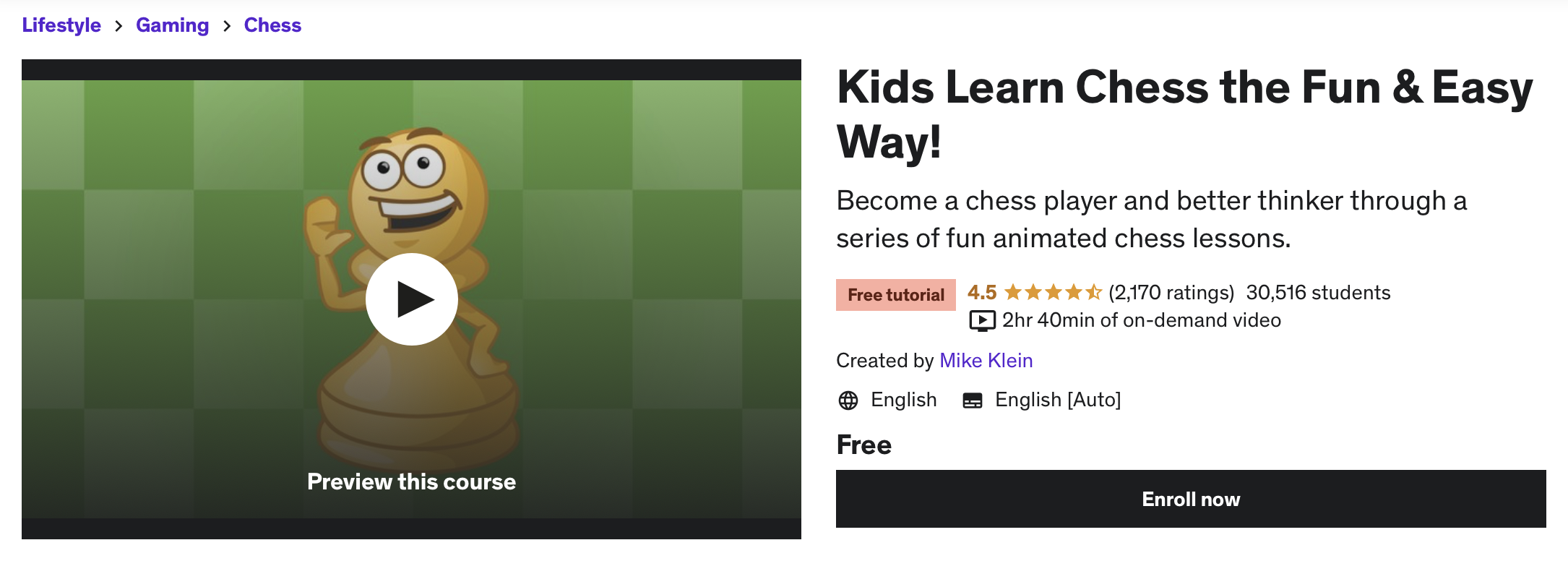 Kids Learn Chess the Fun & Easy Way!