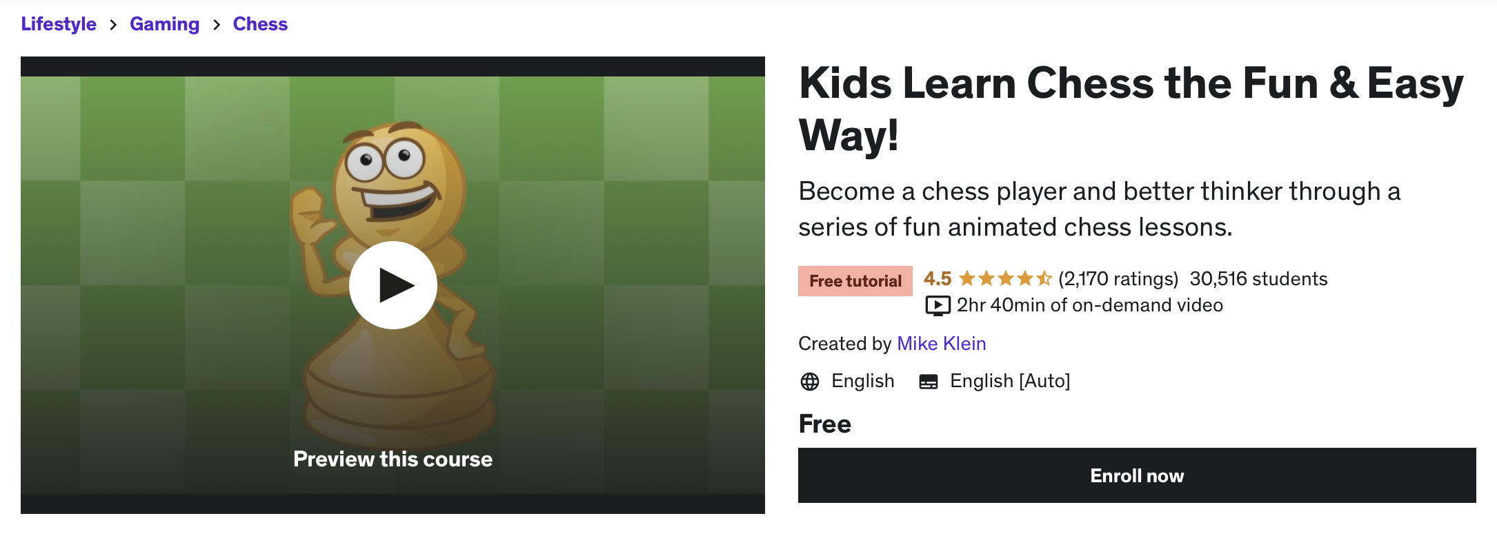 Chess Lessons - Learn with Online Courses 