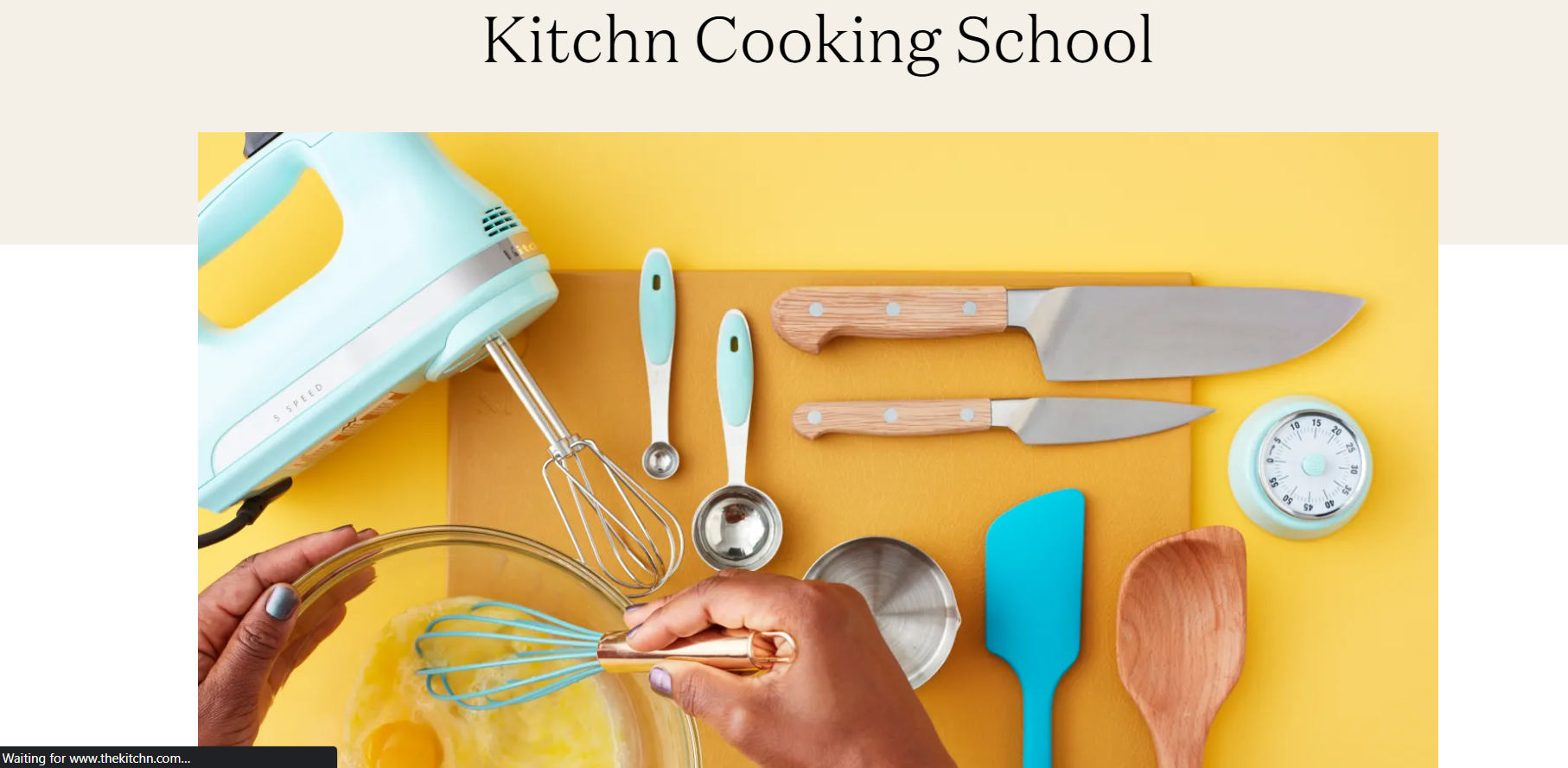 Kitchn Cooking School
