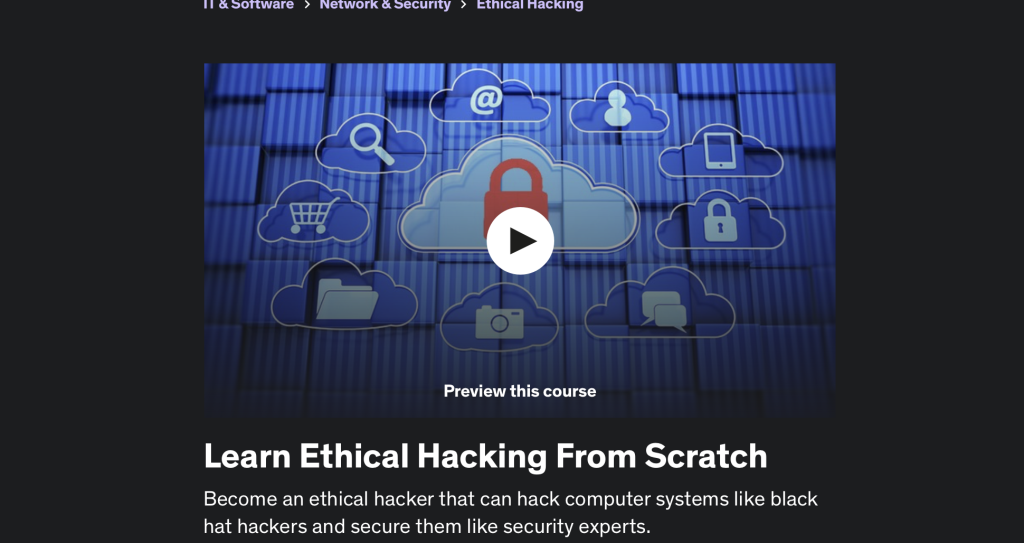 11 Best Ethical Hacking And Cybersecurity Courses (With Certification ...