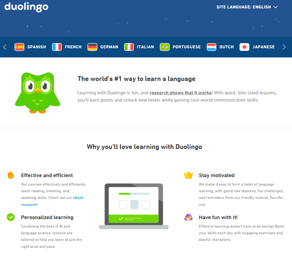Learn French in Just 5 Minutes a Day [Duolingo]