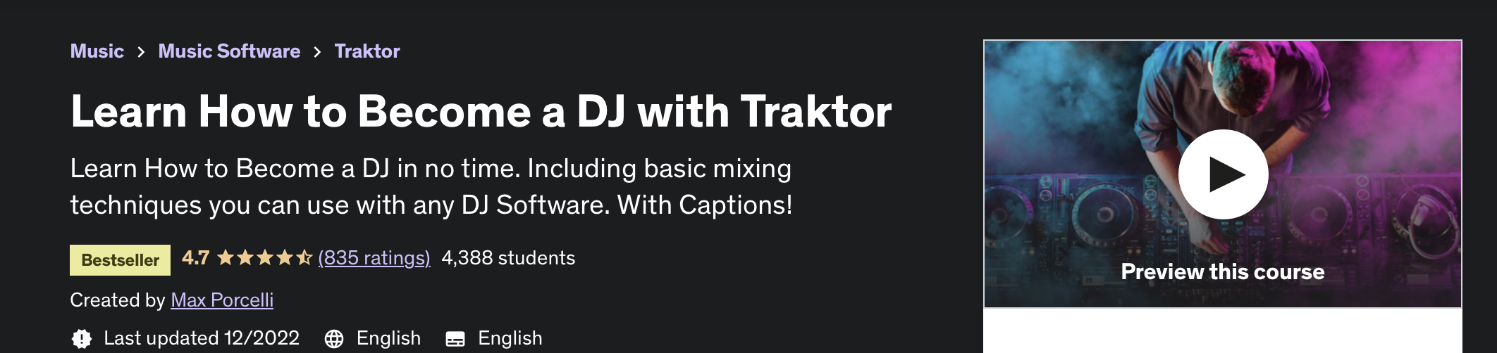 Learn How to Become a DJ with Traktor