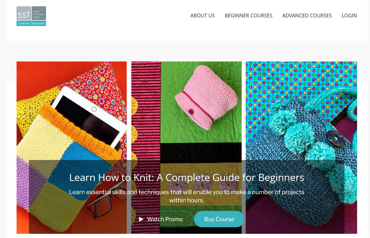 Learn How to Knit by The School of Stitched Textiles