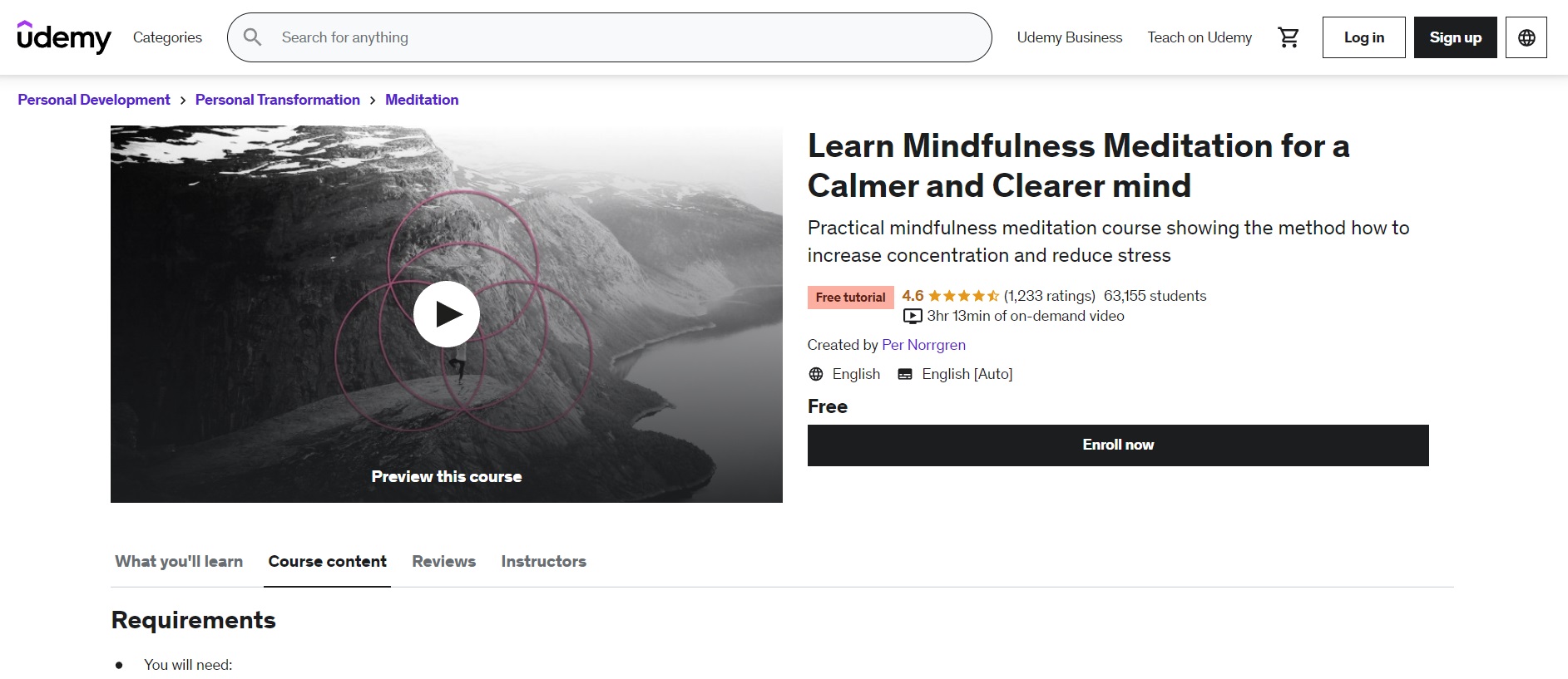 Learn Mindfulness Meditation For A Calmer And Clearer Mind