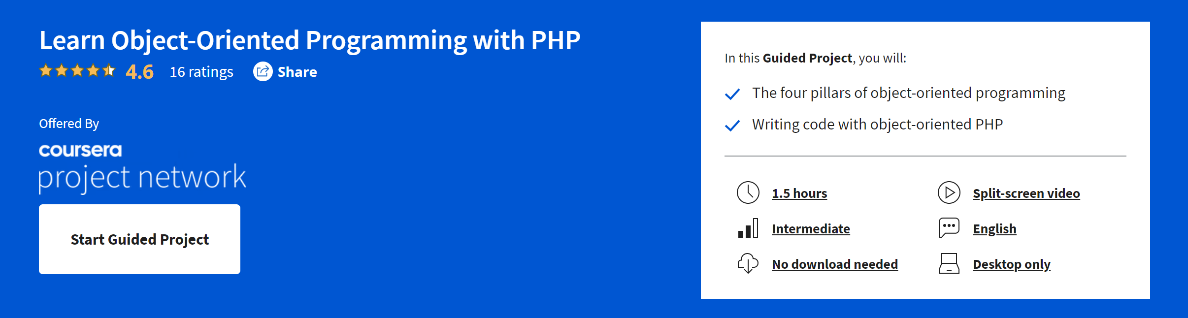 Learn Object Oriented Programming with PHP