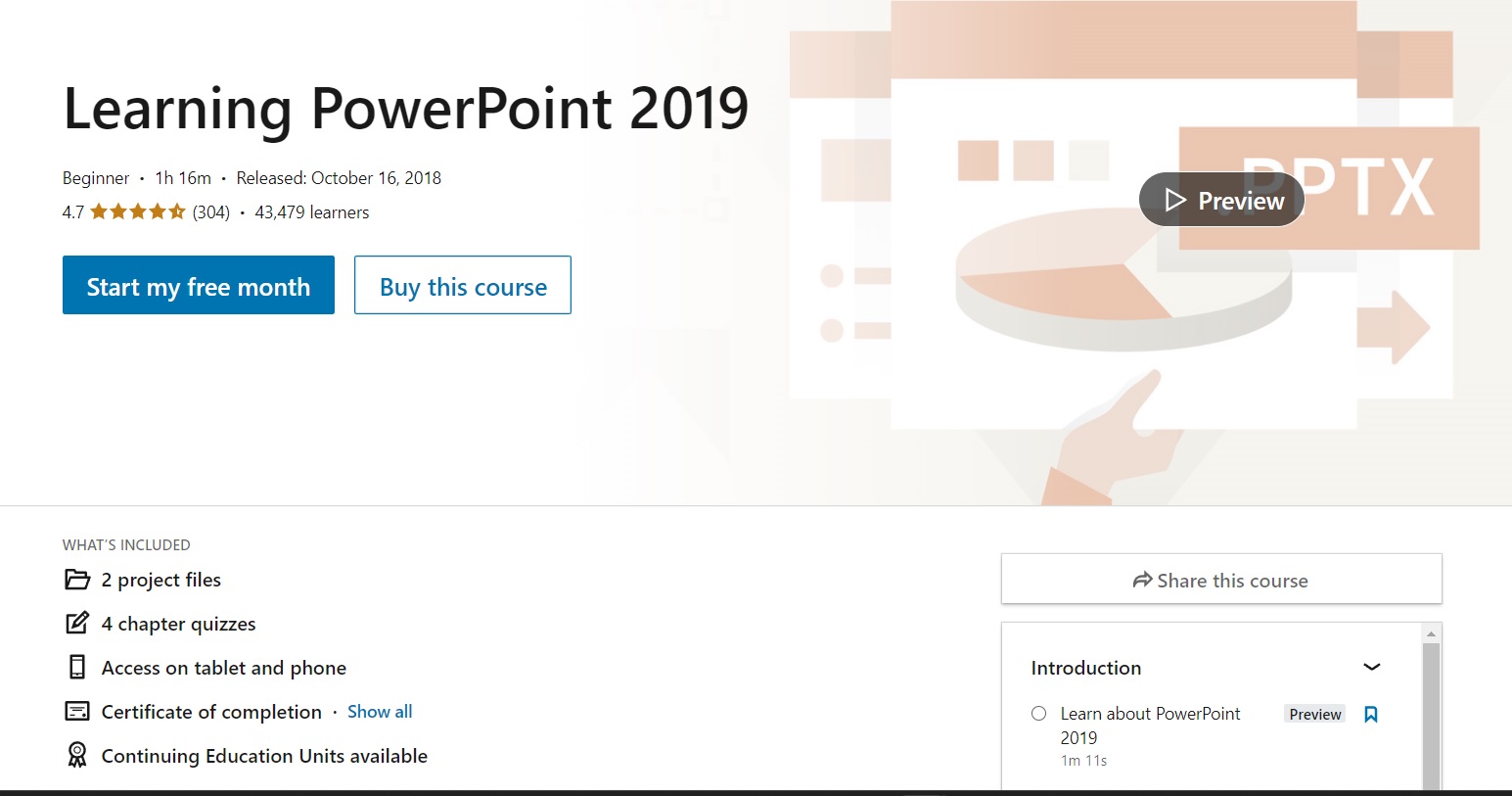 Learn PowerPoint 2019