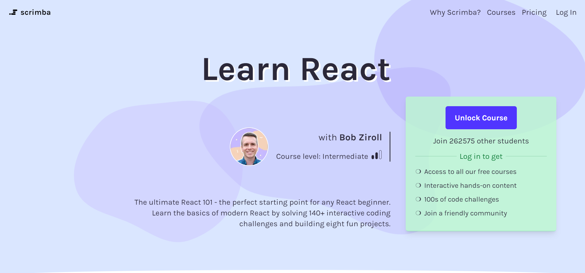 Learn React for free