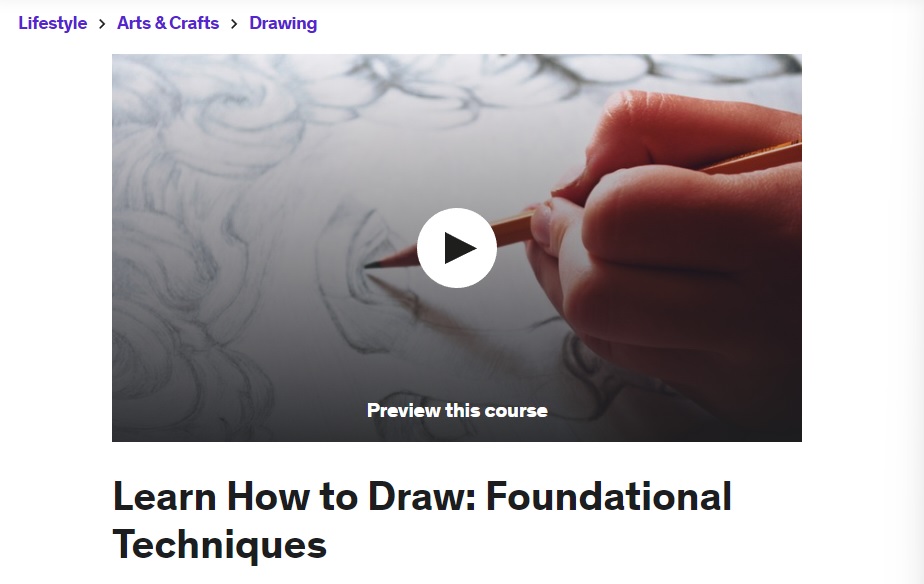 Learn how To Draw Foundational Techniques