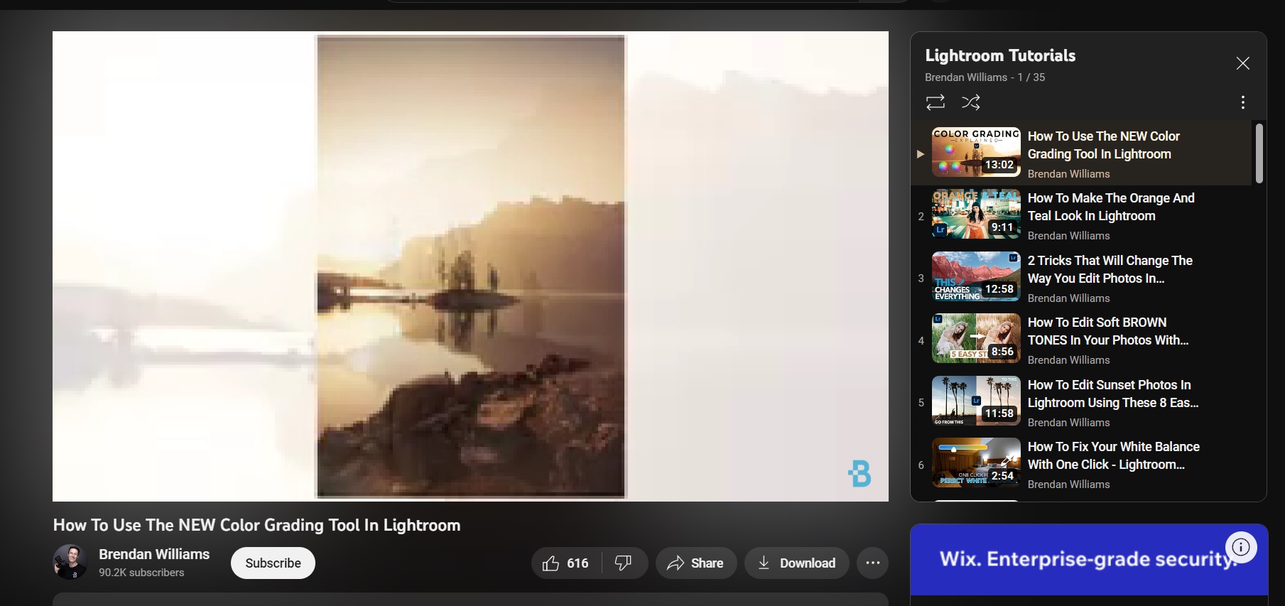 Lightroom Tutorials By Brendan Williams 