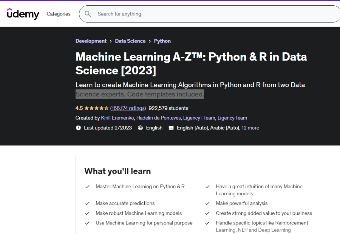 15 Top-Ranked Online Machine Learning Certificates - The Fordham Ram