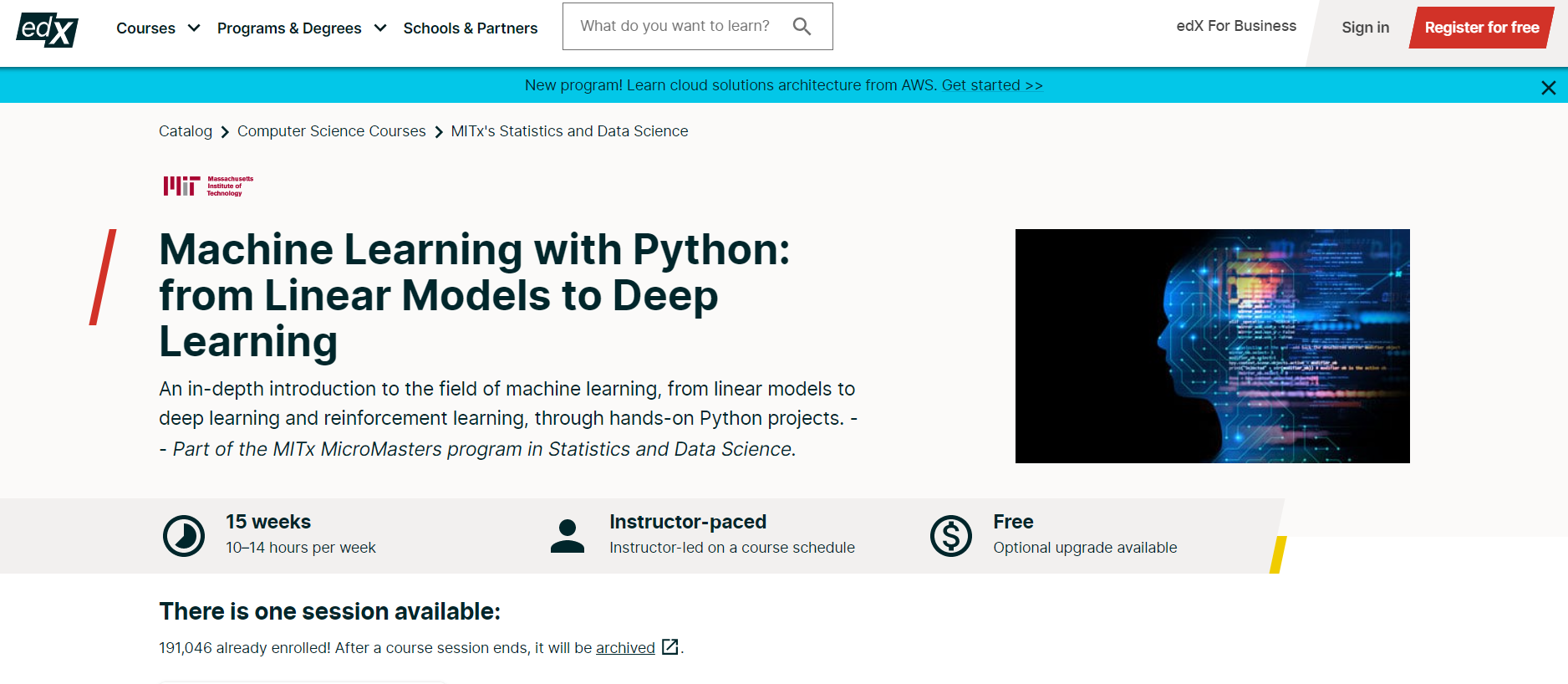 Machine Learning with Python From Linear Models to Deep Learning