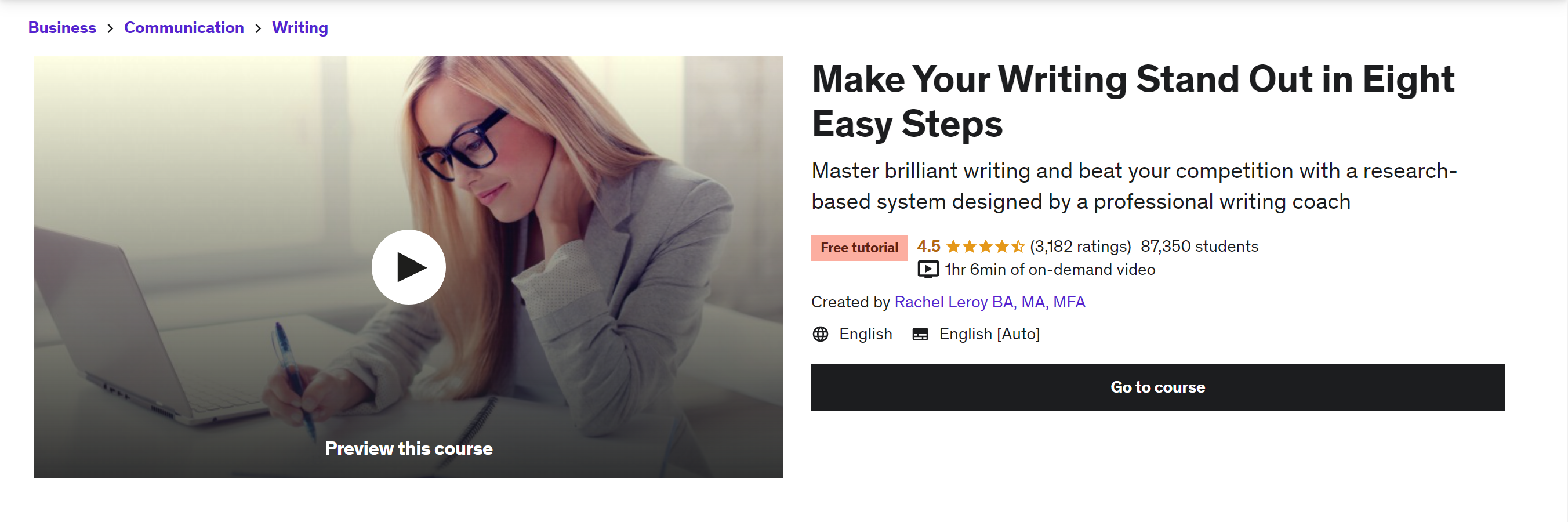 Make Your Writing Stand out In Eight Easy Steps