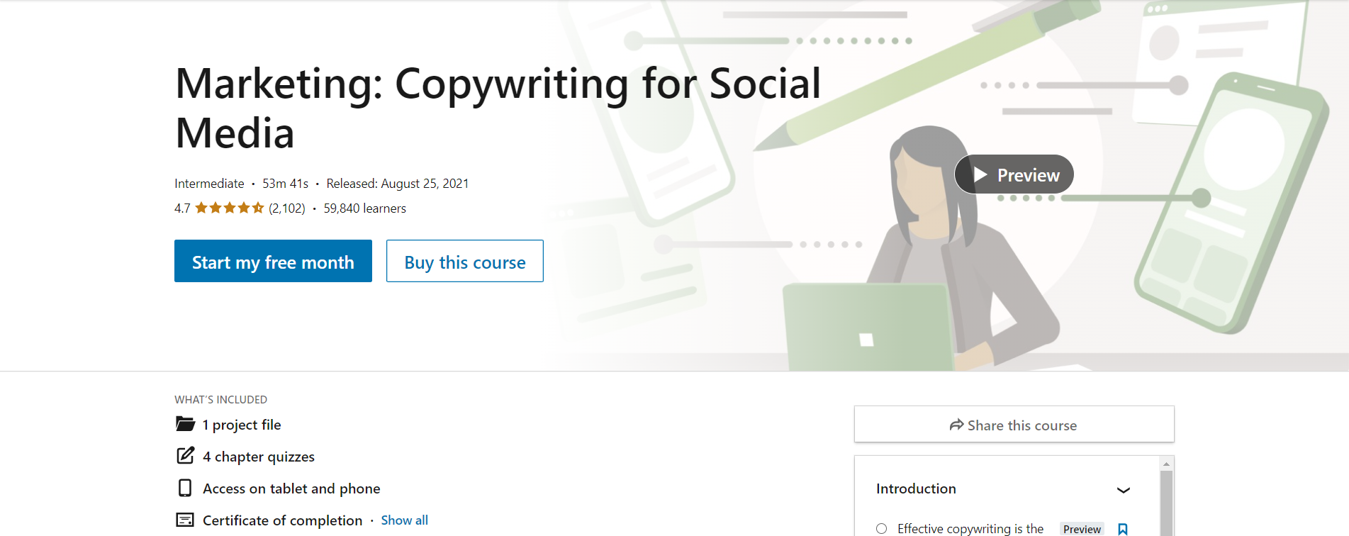 Marketing Copywriting for Social Media