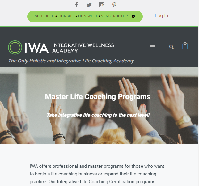 Master Integrative Life Coaching Program