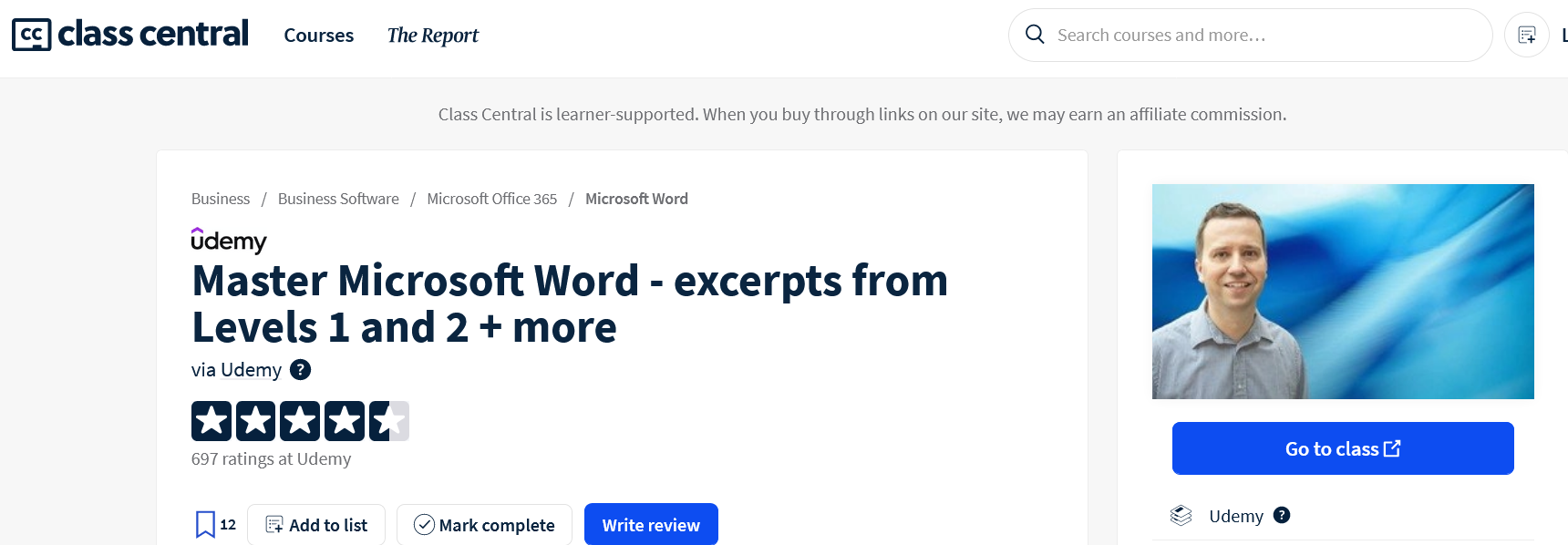Master Microsoft Word – excerpts from Levels 1 and 2 + more