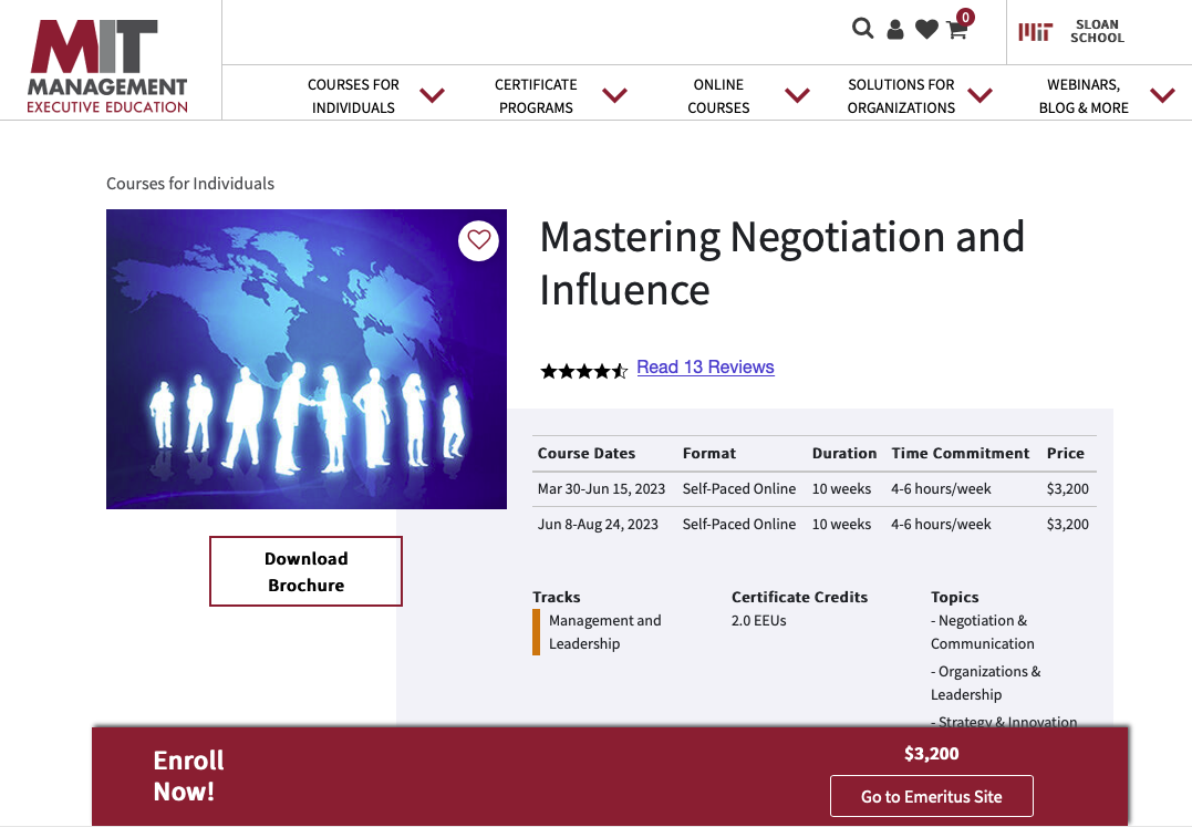 Mastering Negotiation and Influence