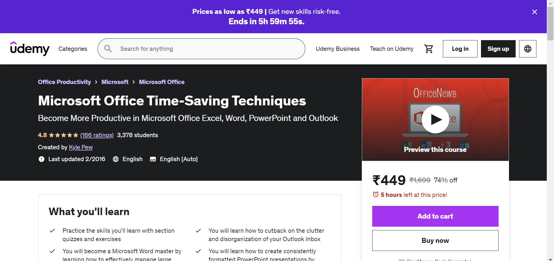 Microsoft Office Time-Saving Techniques