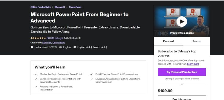 14 Best Online PowerPoint Courses: Create Professional Slideshows - The ...