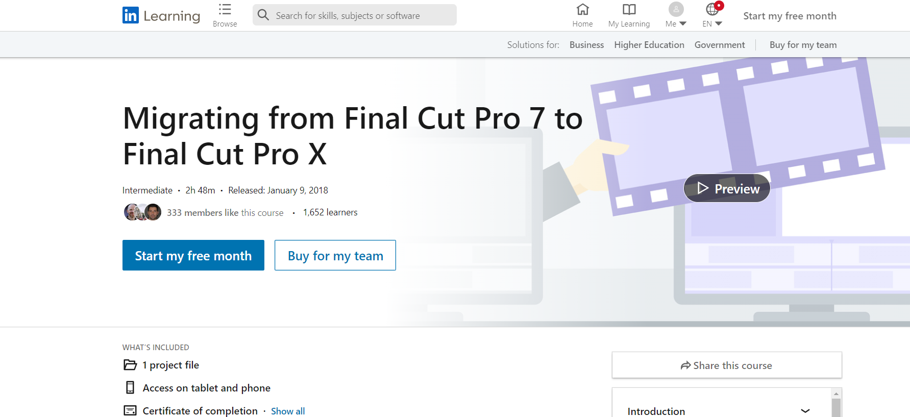 Migrating from Final Cut Pro 7 to Final Cut Pro X