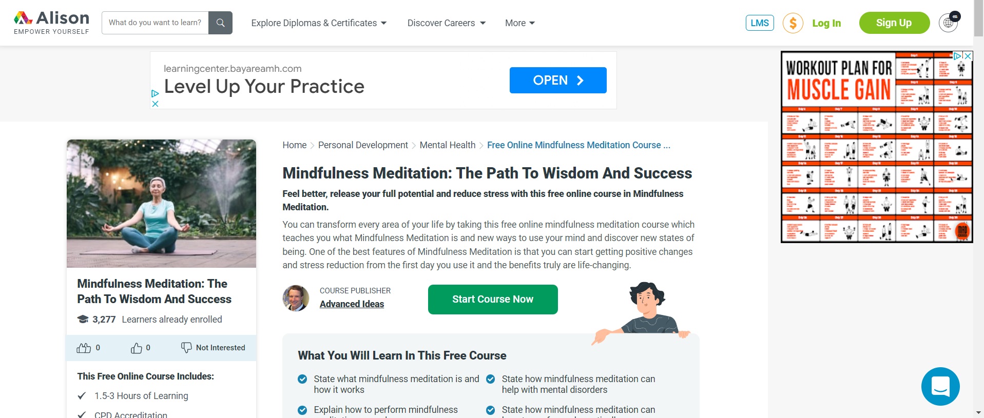 Mindfulness Meditation The Path To Wisdom And Success