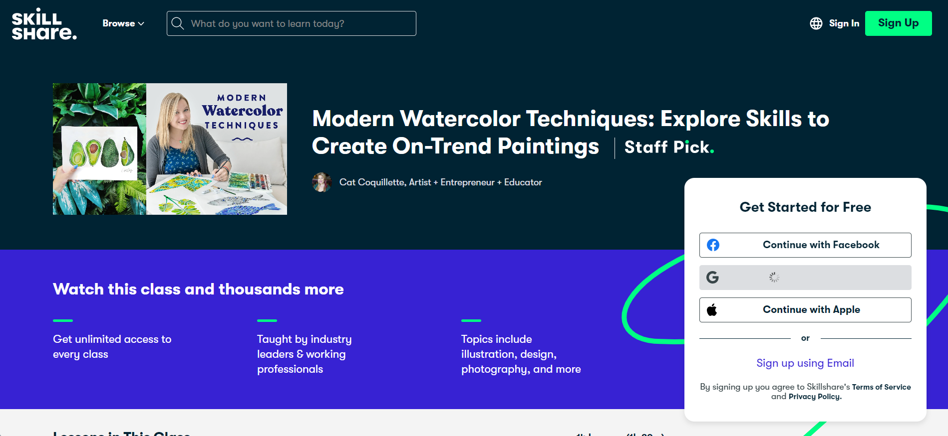 Modern Watercolor Techniques Explore Skills to Create On-trend Paintings