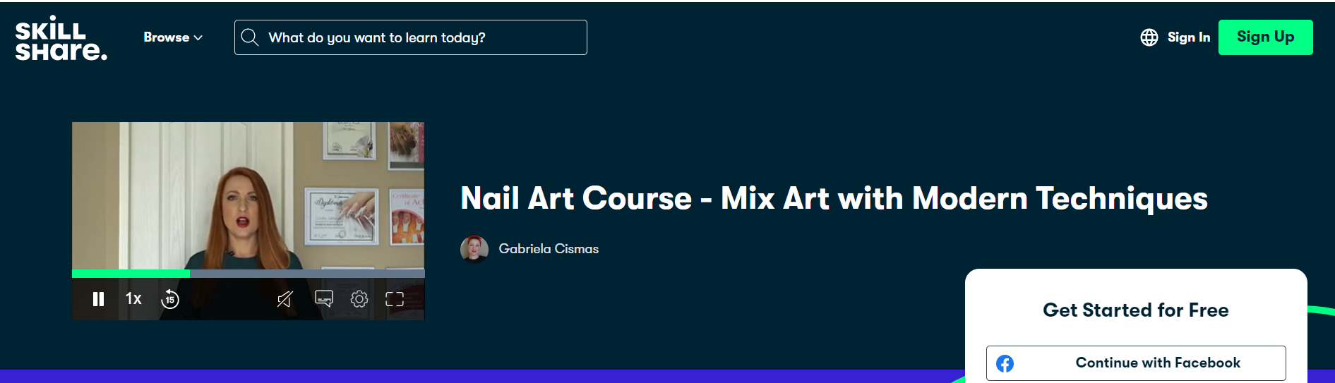 Nail Art Course - Mix Art with Modern Techniques