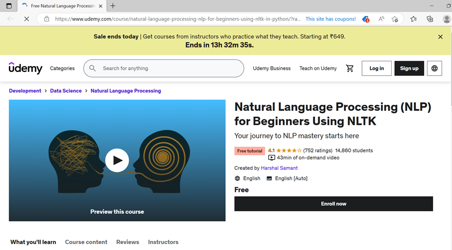 Natural Language Processing (NLP) for Beginners