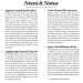 News & Notes