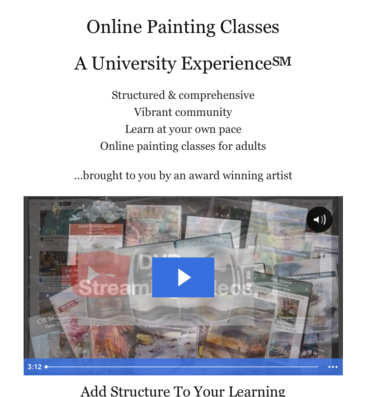 Online Painting Enhancement