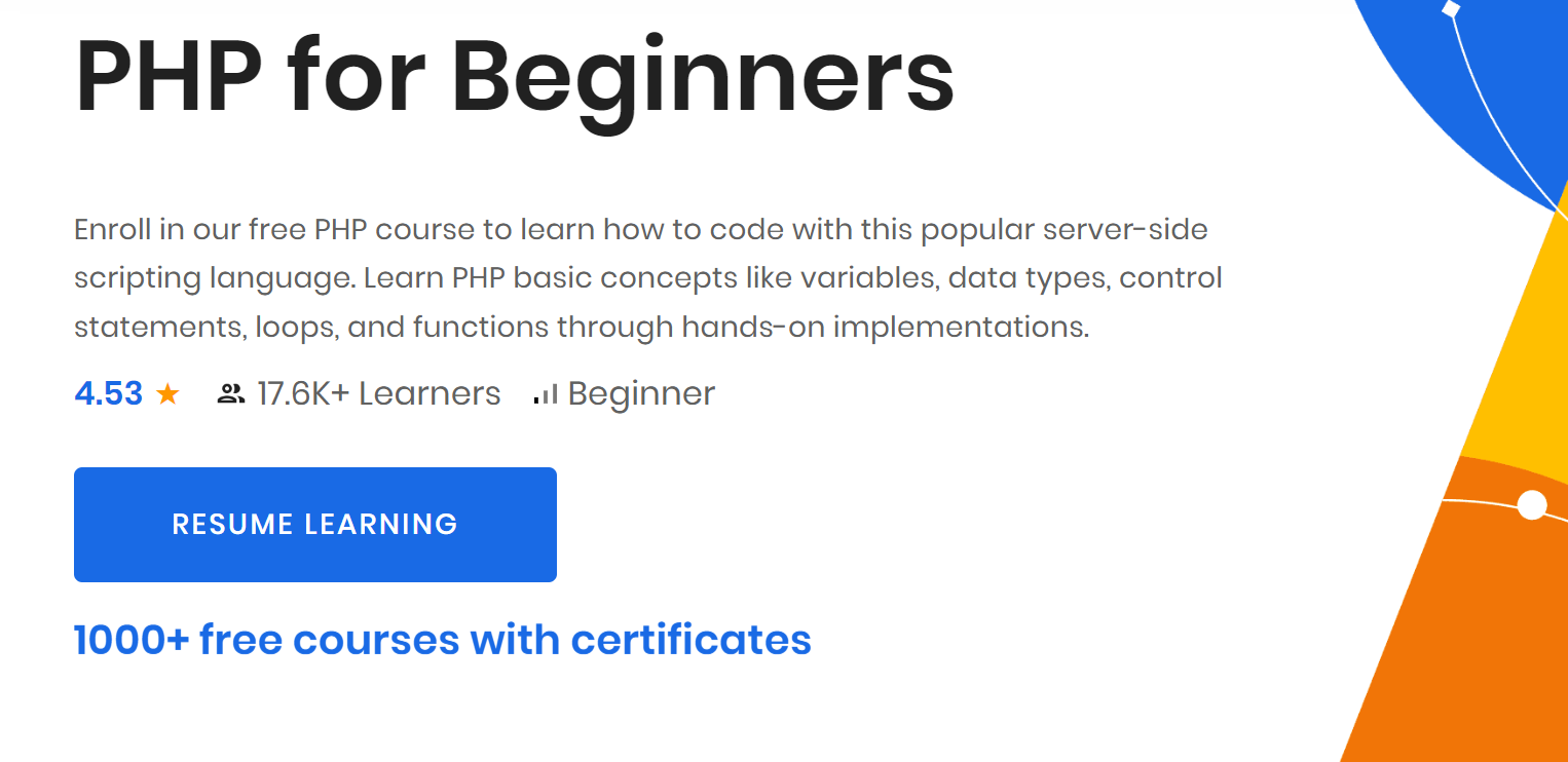 PHP for Beginners - Best Free PHP Courses