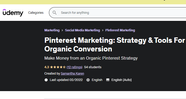 Pinterest Marketing Strategy and Tools for Organic