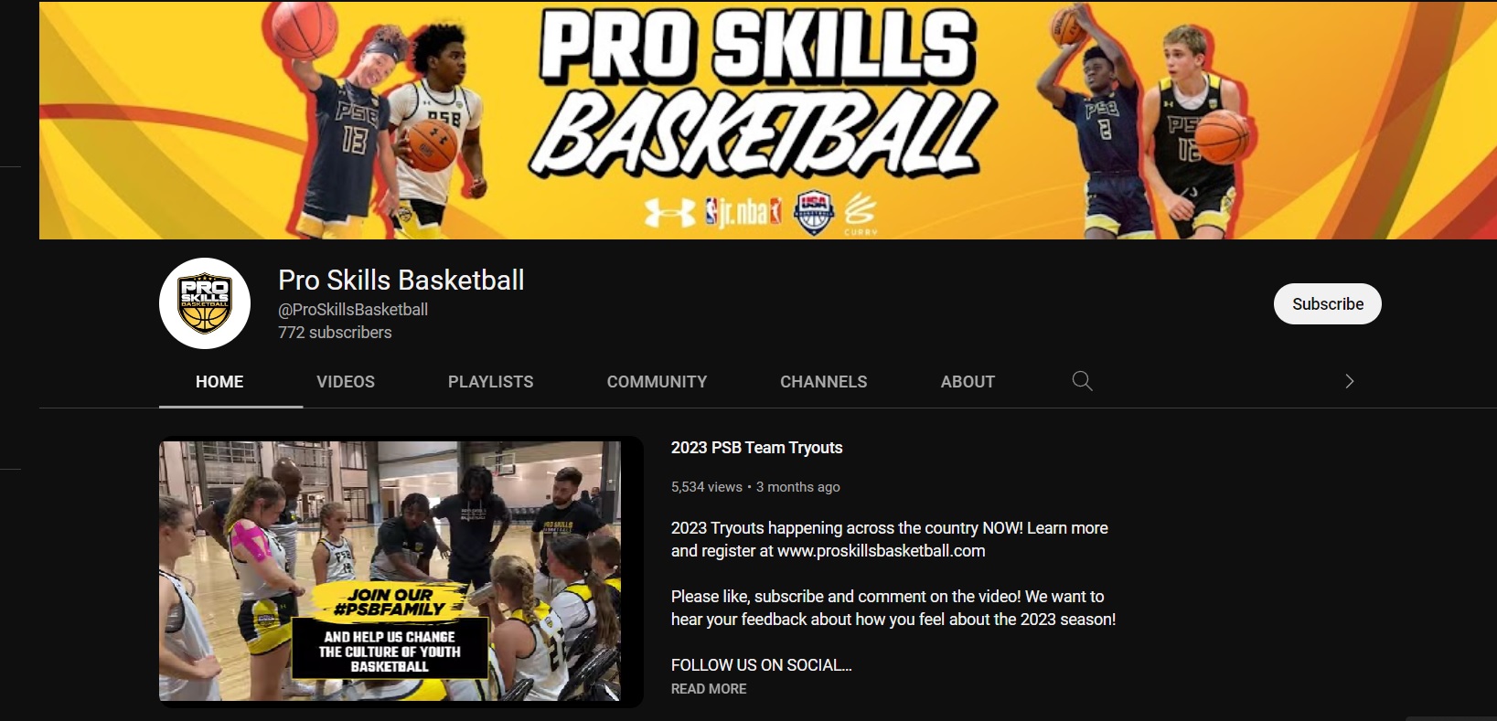 Pro Skills Online Basketball Training