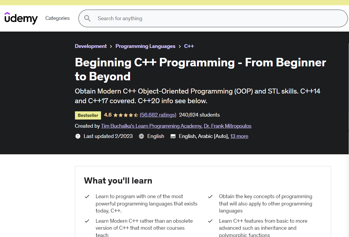 Best Online Course for C Programming, Learn C Programming from Expert  Teacher