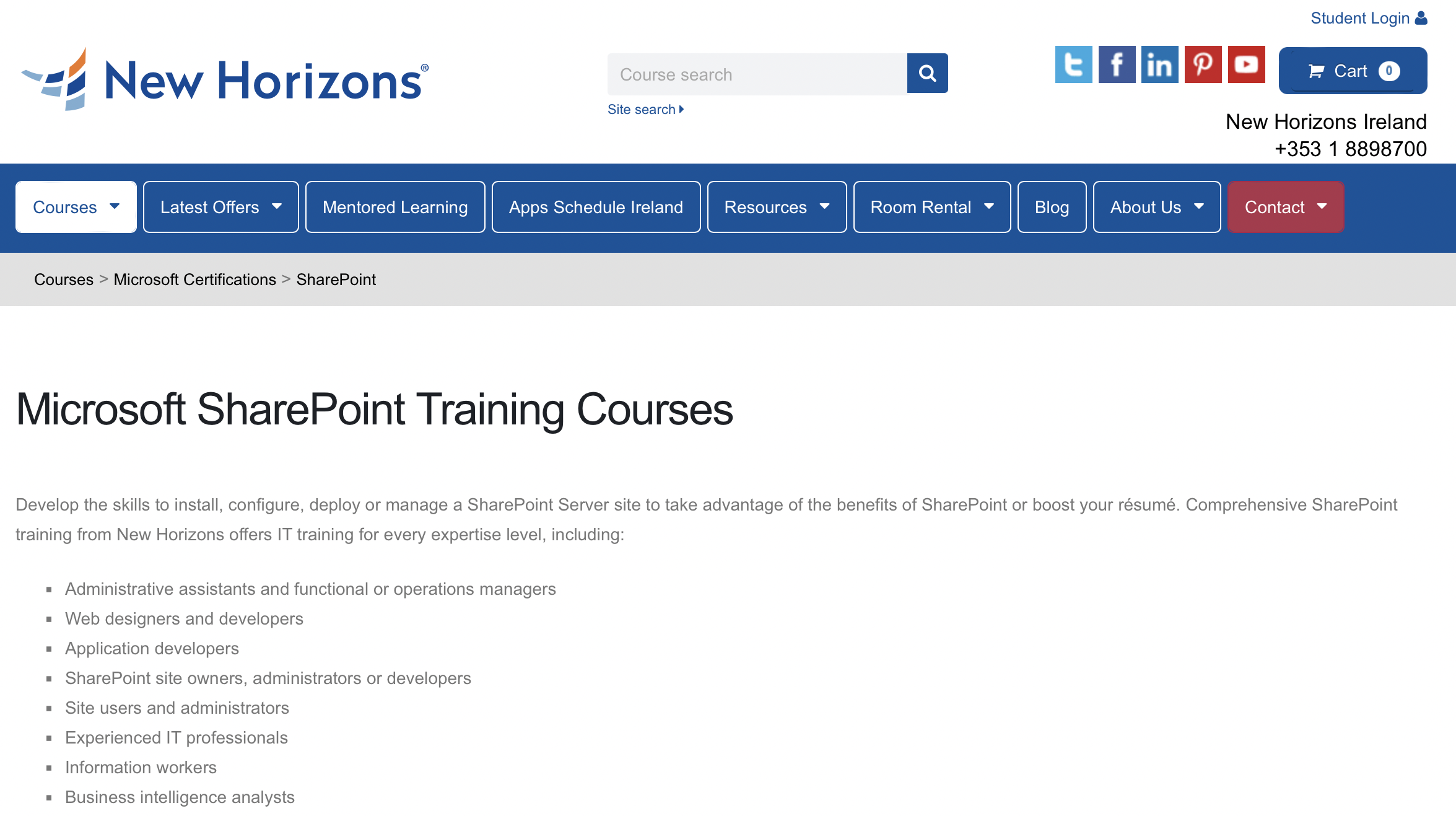 SharePoint Courses