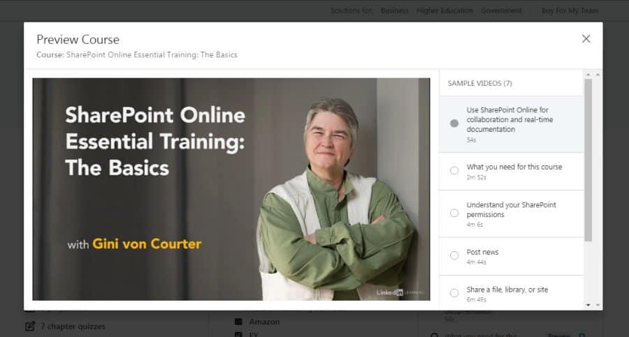 SharePoint Online Essential Training
