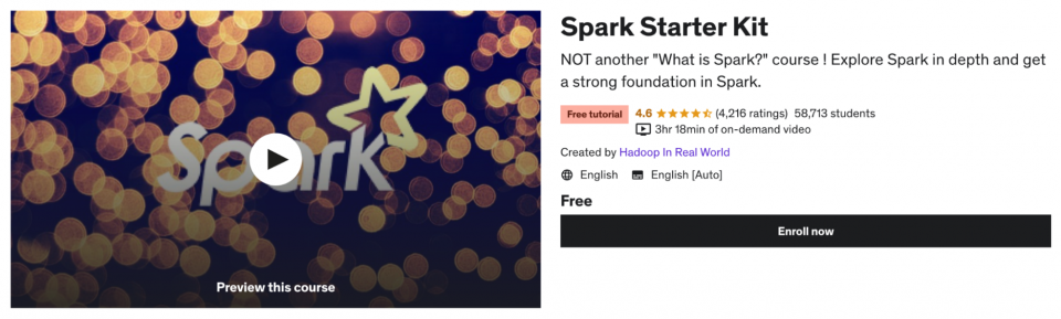 Spark Starter Kit